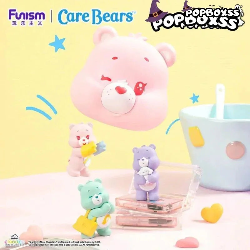 CARE BEARS Cubby Face Mini Bean Series Blind Box - POP BOX