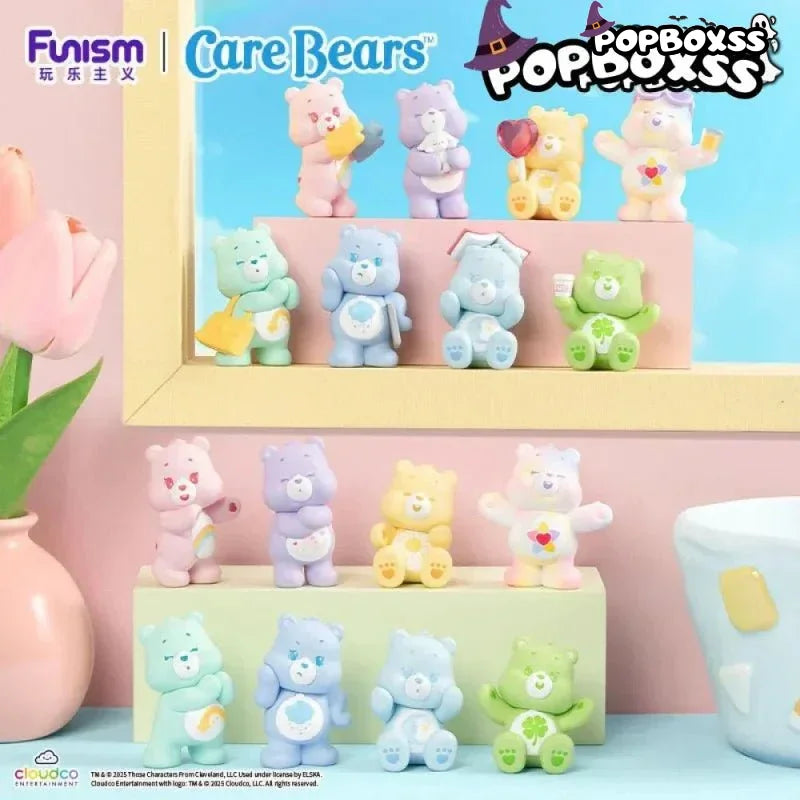 CARE BEARS Cubby Face Mini Bean Series Blind Box - POP BOX