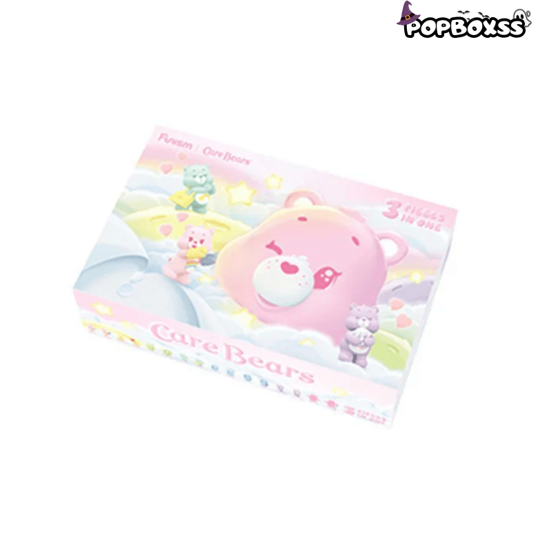 Care Bears Little Things Series Cubby Face Mini Beans Figures, Blind Bag - POP BOX