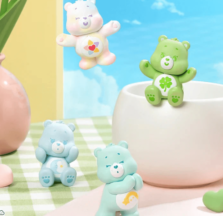 Care Bears Little Things Series Cubby Face Mini Beans Figures, Blind Bag - POP BOX
