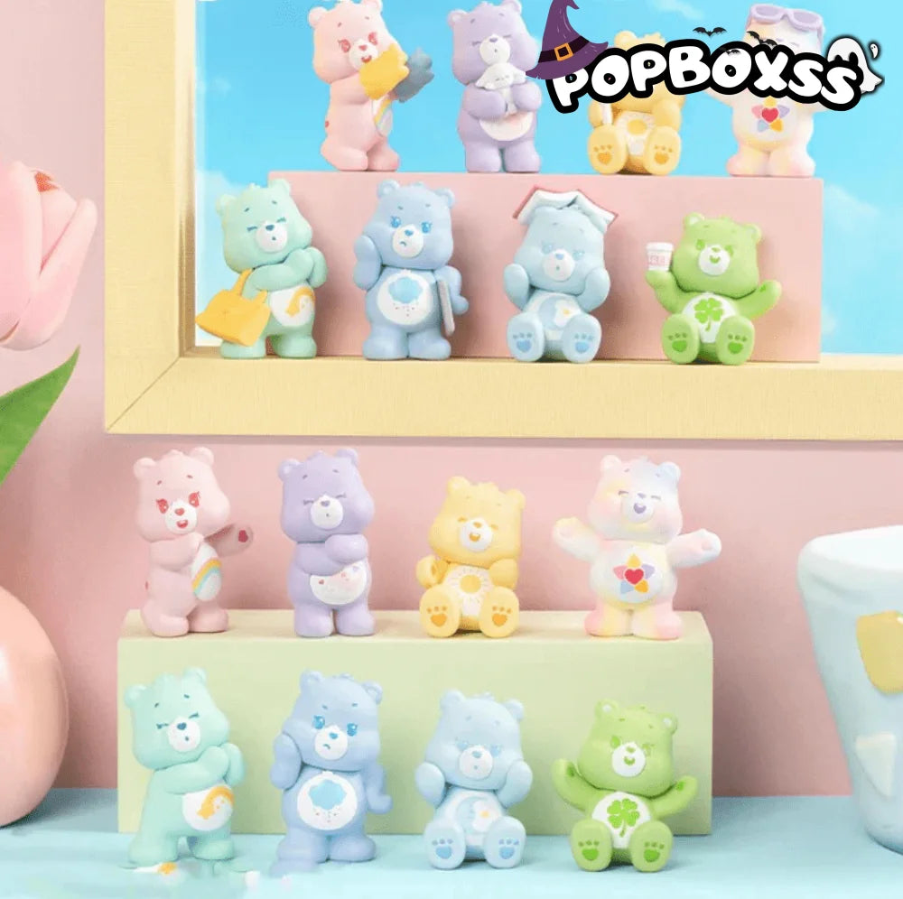Care Bears Little Things Series Cubby Face Mini Beans Figures, Blind Bag - POP BOX