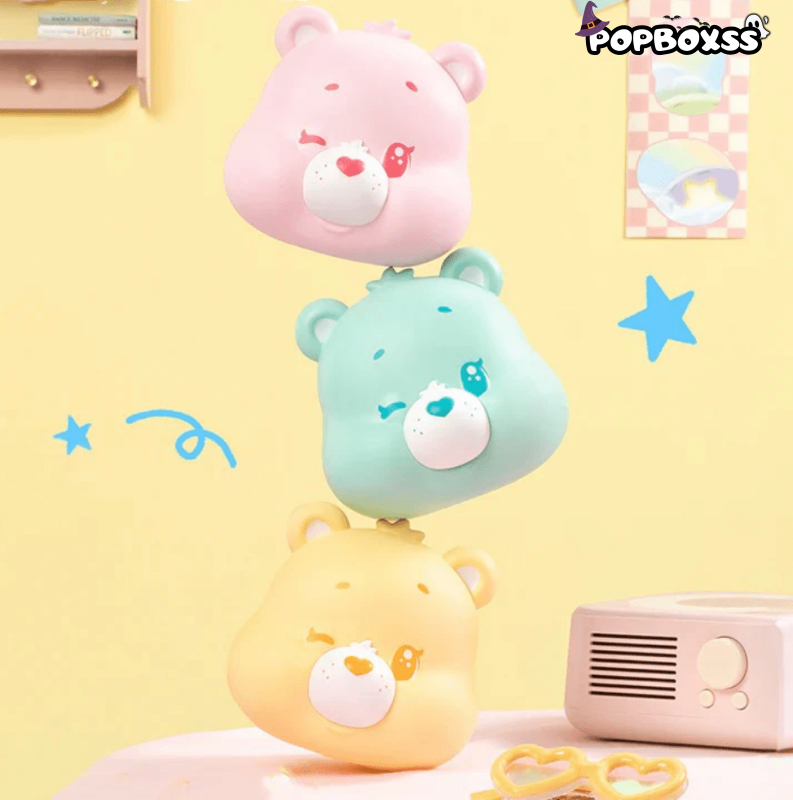 Care Bears Little Things Series Cubby Face Mini Beans Figures, Blind Bag - POP BOX