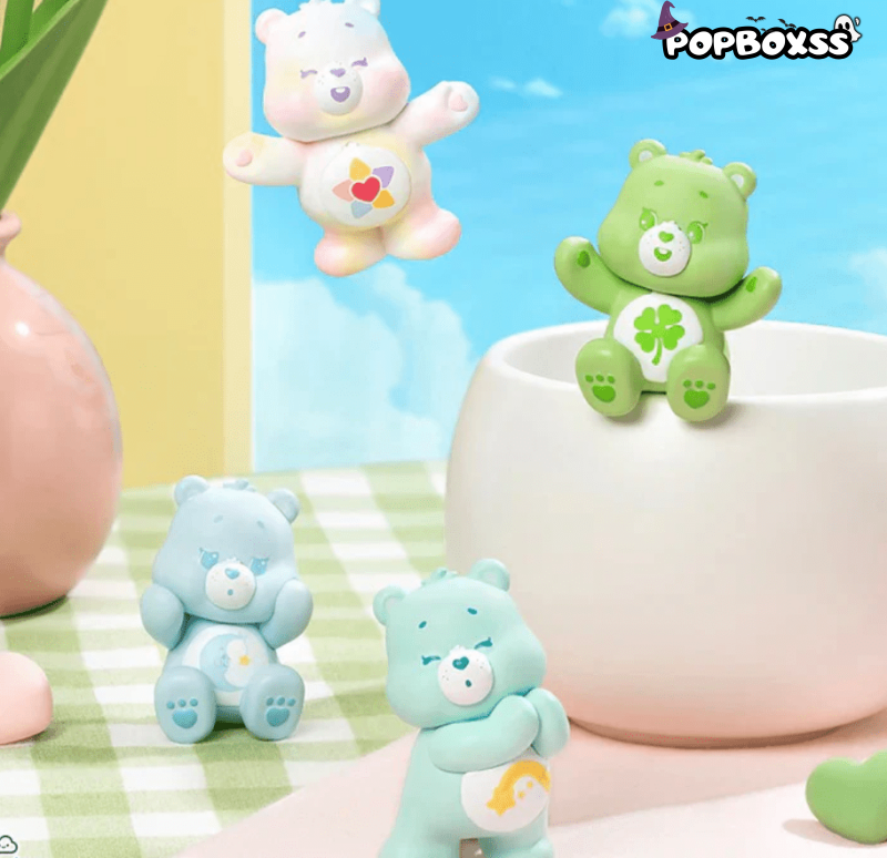 Care Bears Little Things Series Cubby Face Mini Beans Figures, Blind Bag - POP BOX