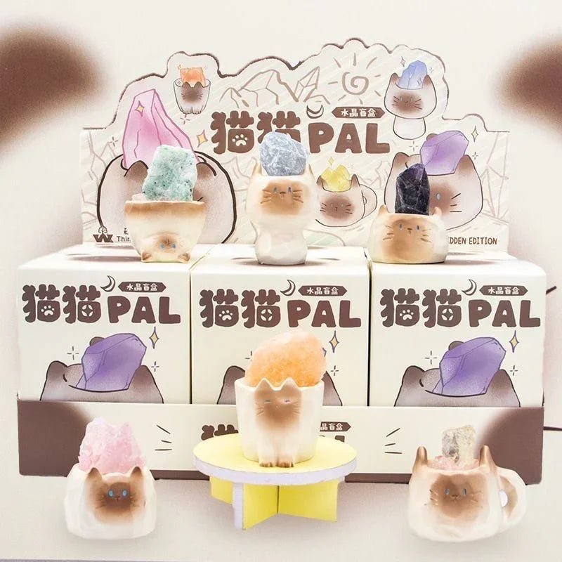 CAT PAL Crystal Series Figures. Blind Box - POP BOX