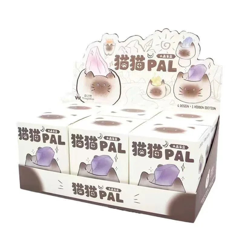 CAT PAL Crystal Series Figures. Blind Box - POP BOX