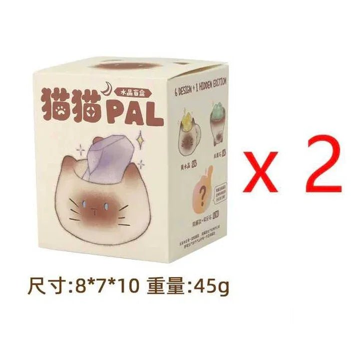 CAT PAL Crystal Series Figures. Blind Box - POP BOX