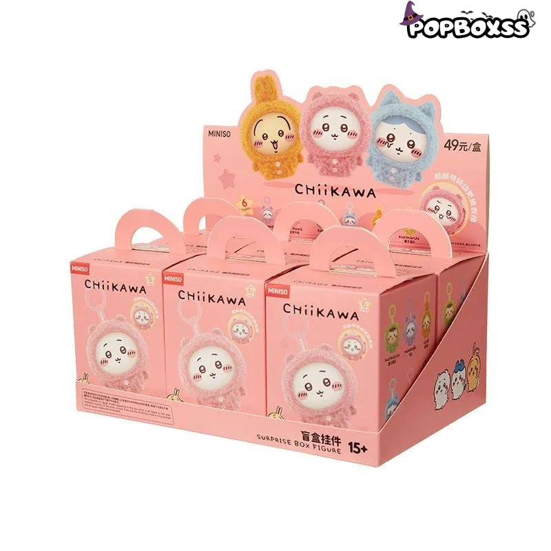 Chiikawa Pajamas Face Changing Figures. Blind Box - POP BOX
