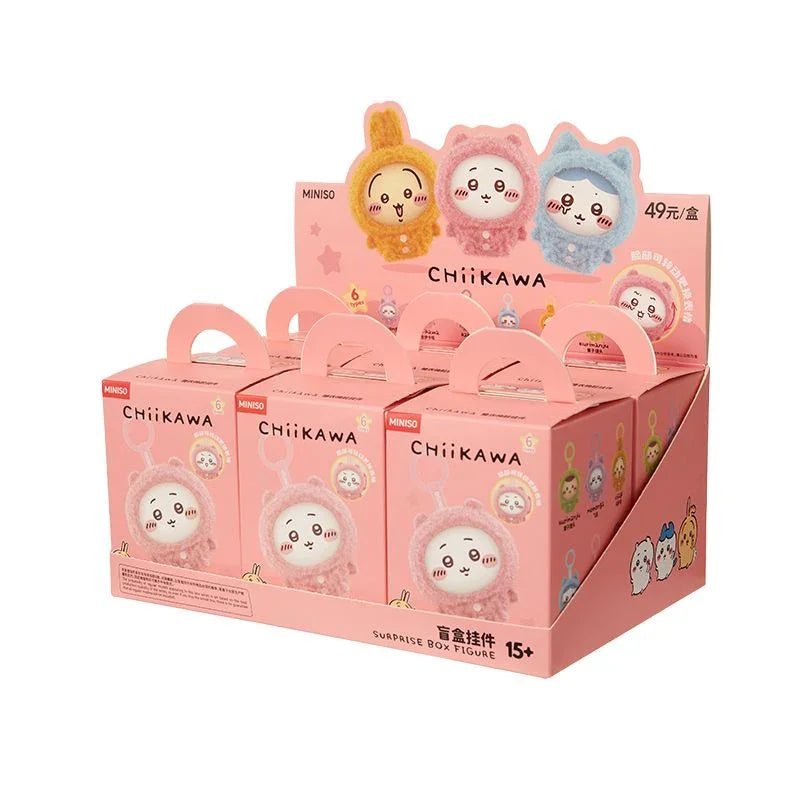 Chiikawa Pajamas Face Changing Figures. Blind Box - POP BOX