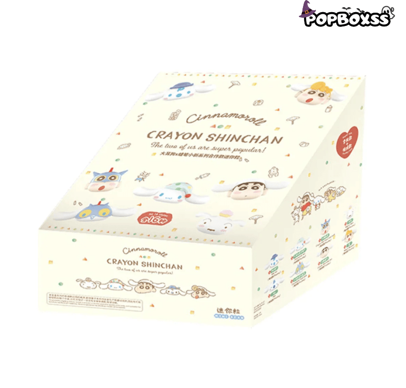 Cinnamoroll ×Crayon Shinchan Series Mini Beans Figures - POP BOX
