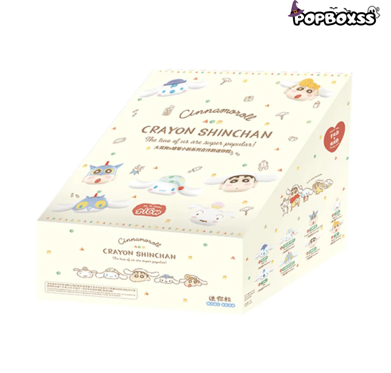 Cinnamoroll ×Crayon Shinchan Series Mini Beans Figures - POP BOX