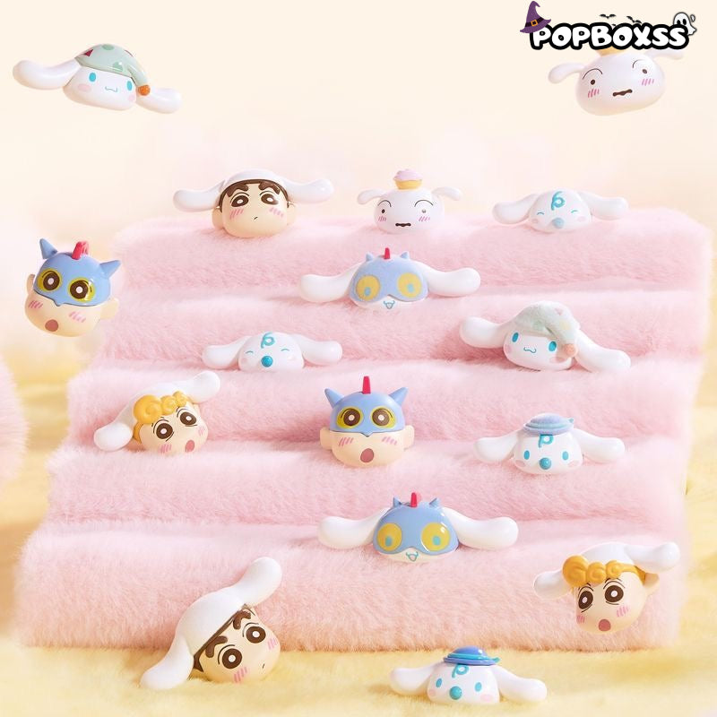 Cinnamoroll ×Crayon Shinchan Series Mini Beans Figures - POP BOX