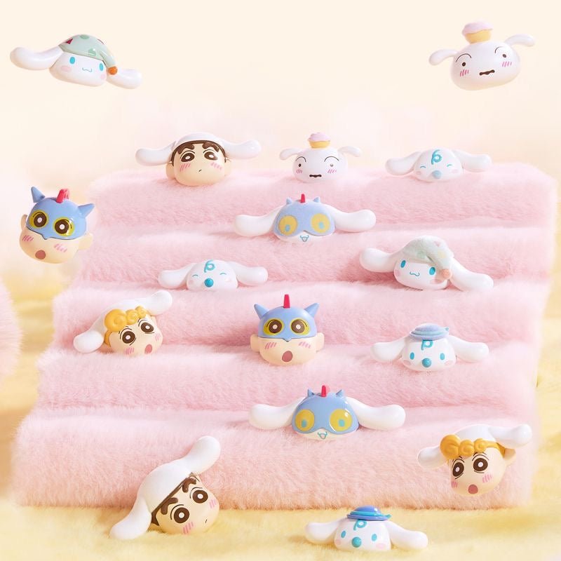 Cinnamoroll ×Crayon Shinchan Series Mini Beans Figures - POP BOX
