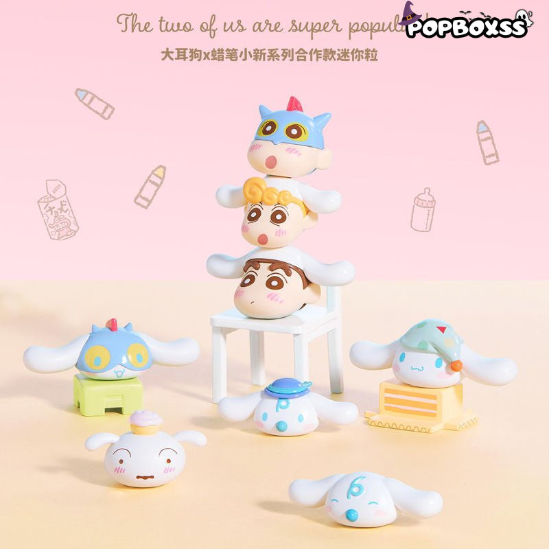Cinnamoroll ×Crayon Shinchan Series Mini Beans Figures - POP BOX