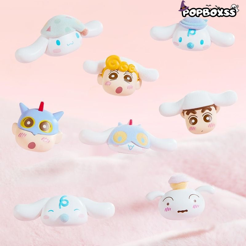 Cinnamoroll ×Crayon Shinchan Series Mini Beans Figures - POP BOX