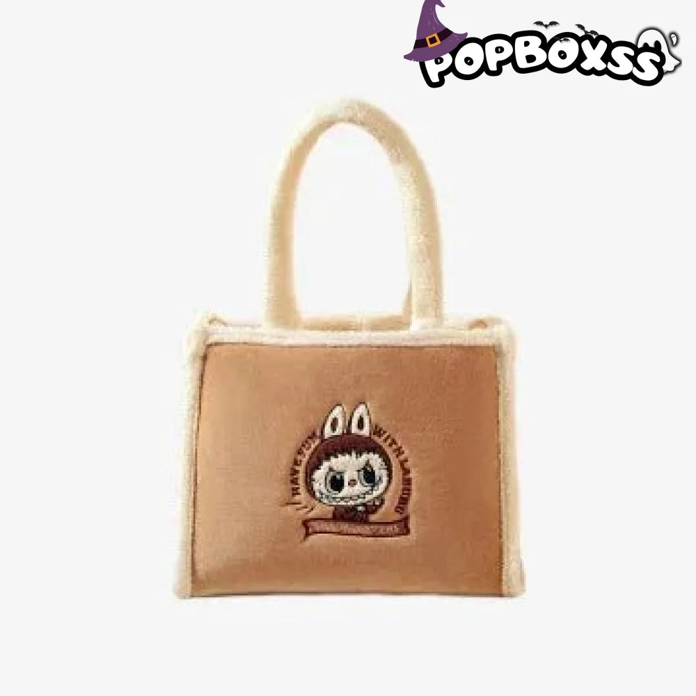 Classic Bag Series - LABUBUPlush Tote Bag (Brown) - POP BOX