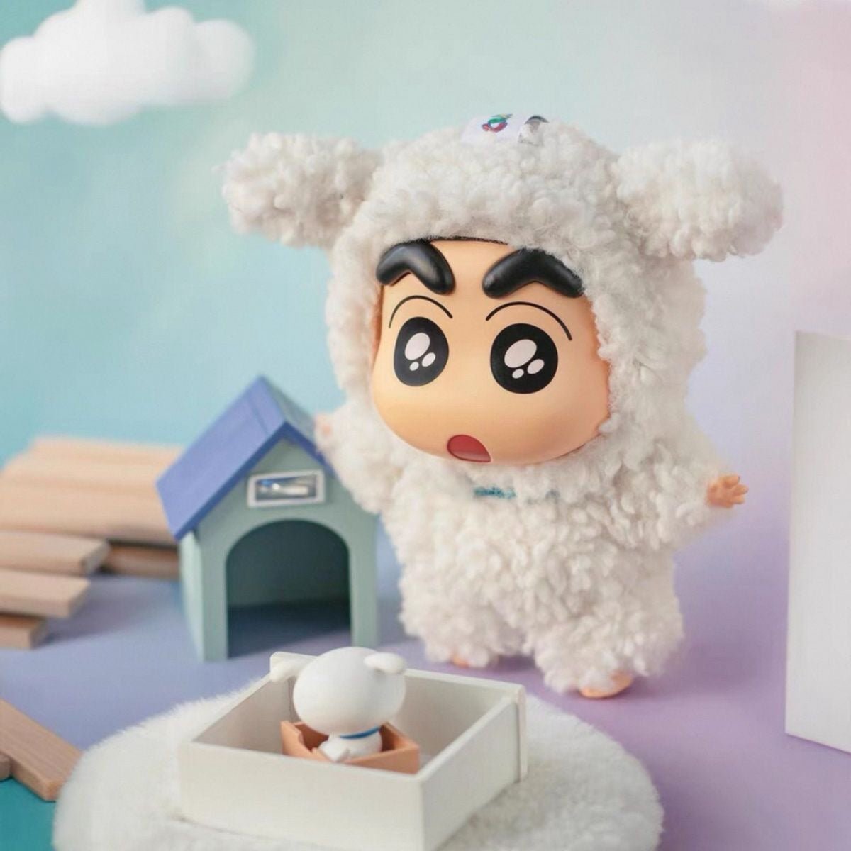 Crayon ShinChan Play Party! Series Plush Pendant Blind Box (PRE - ORDER) - POP BOX