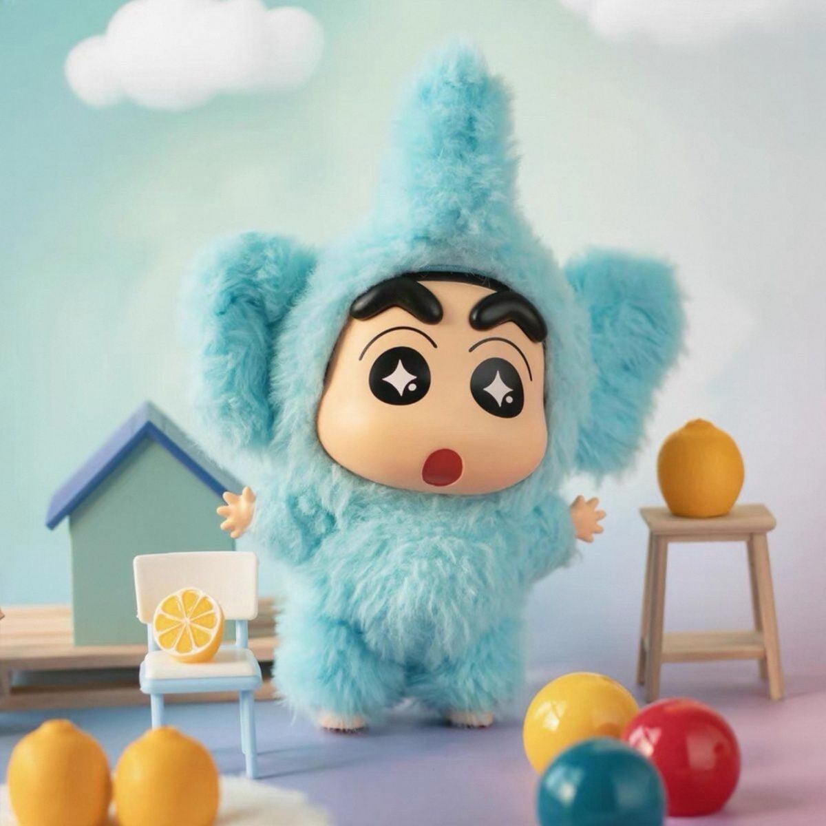 Crayon ShinChan Play Party! Series Plush Pendant Blind Box (PRE - ORDER) - POP BOX