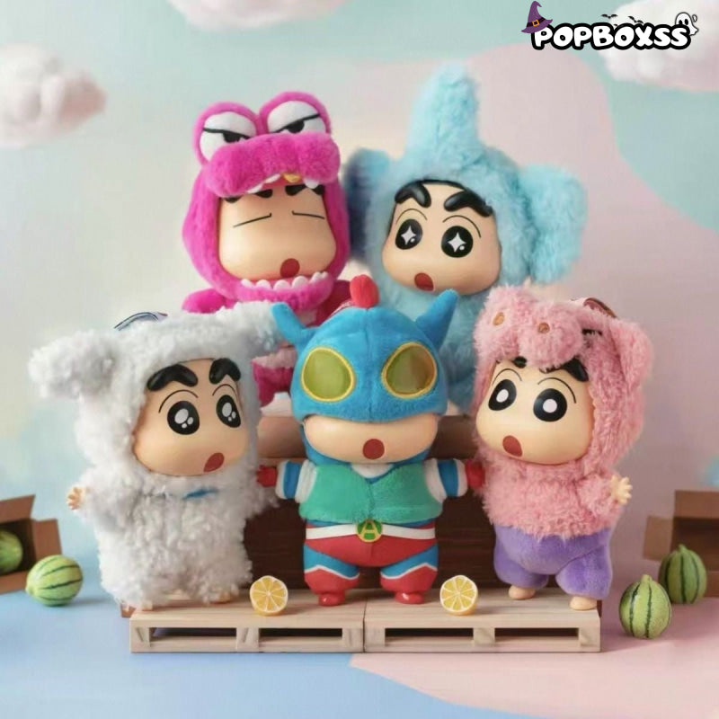 Crayon ShinChan Play Party! Series Plush Pendant Blind Box (PRE - ORDER) - POP BOX