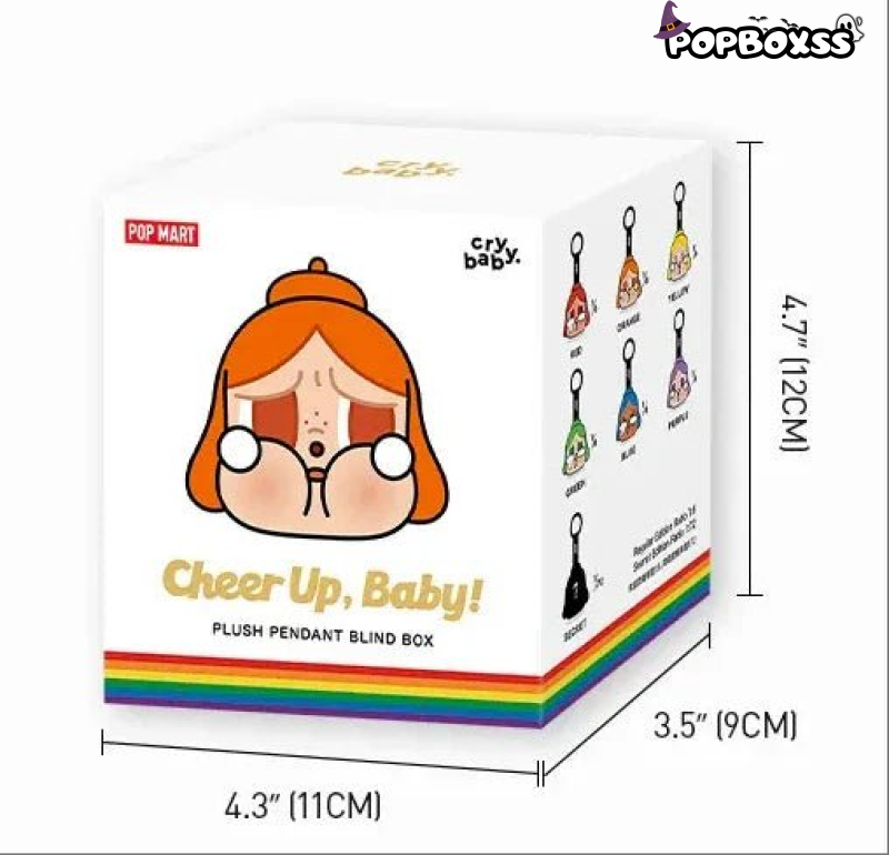 CRYBABY CHEER UP. BABY! SERIES - PlushPendant Blind Box - POP BOX