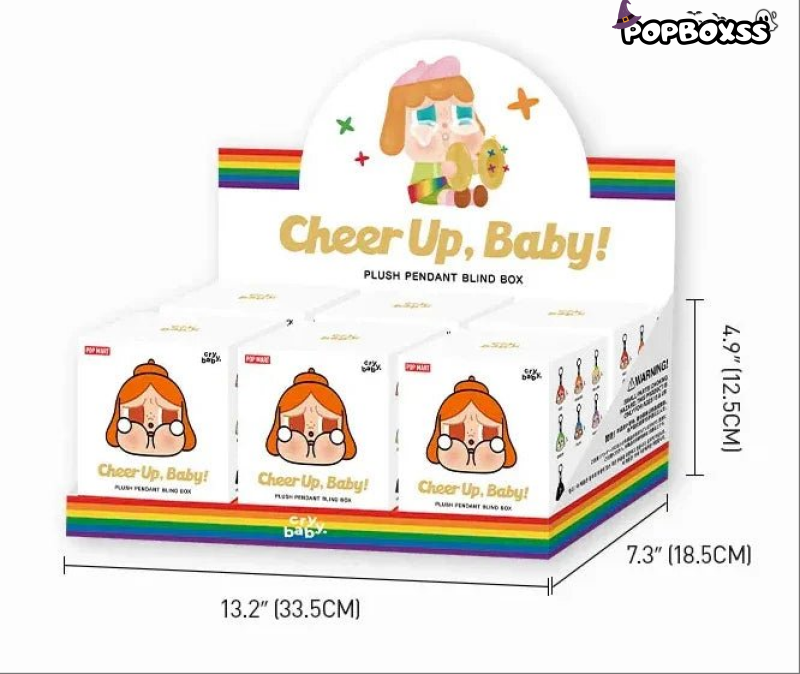 CRYBABY CHEER UP. BABY! SERIES - PlushPendant Blind Box - POP BOX