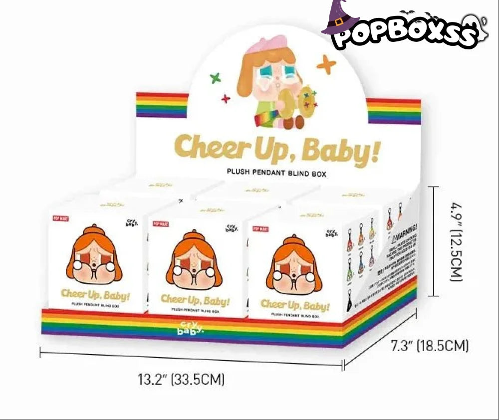 CRYBABY CHEER UP. BABY! SERIES - PlushPendant Blind Box - POP BOX