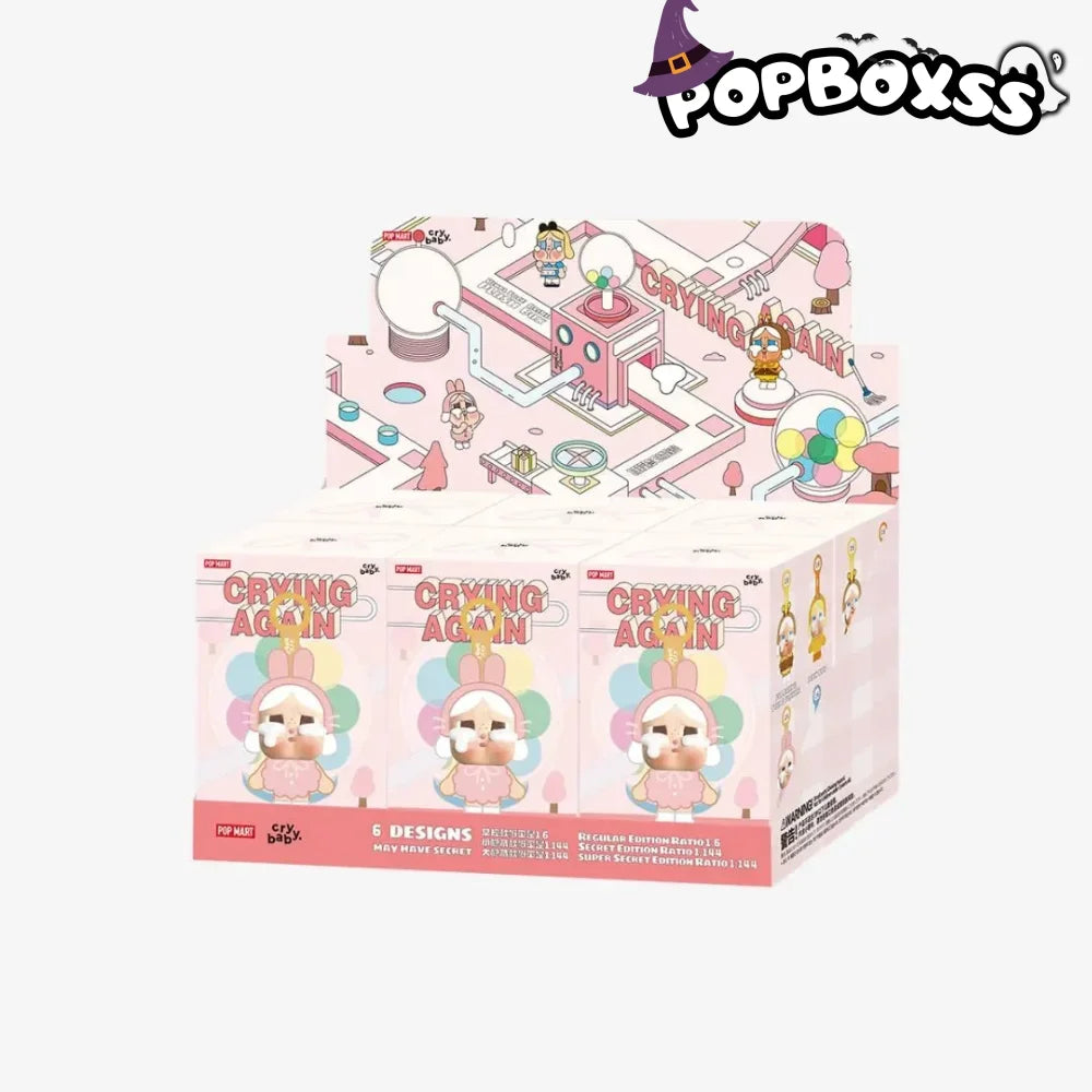 CRYBABY Crying Again Series - Vinyl Face Plush Blind Box - POP BOX