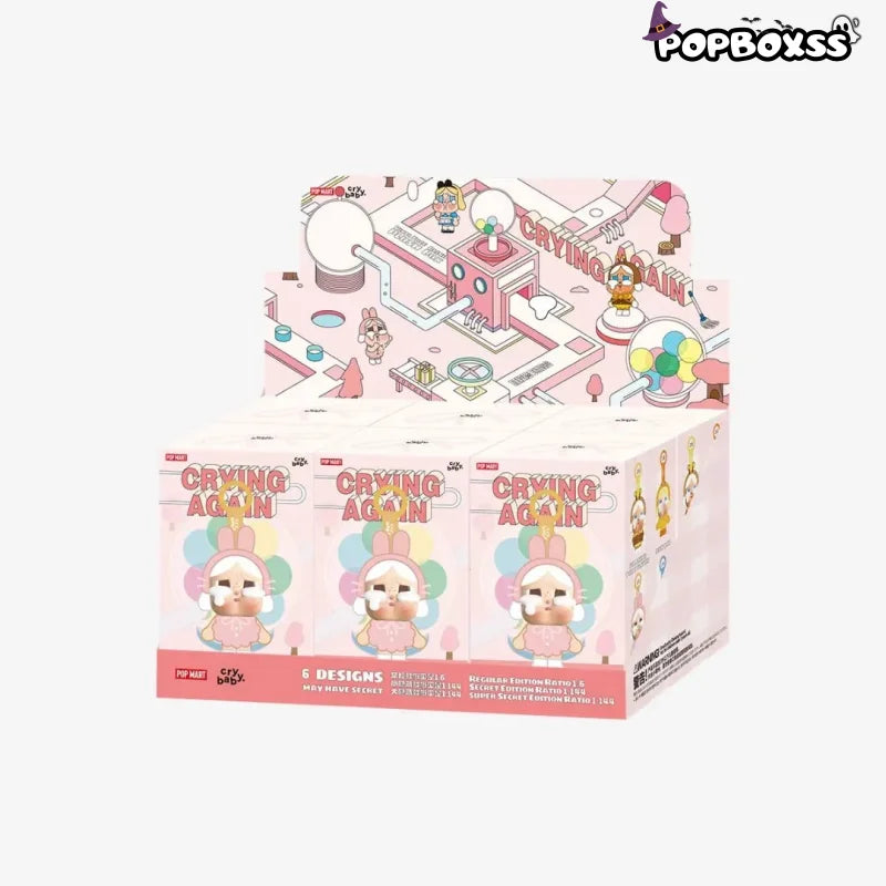CRYBABY Crying Again Series - Vinyl Face Plush Blind Box - POP BOX