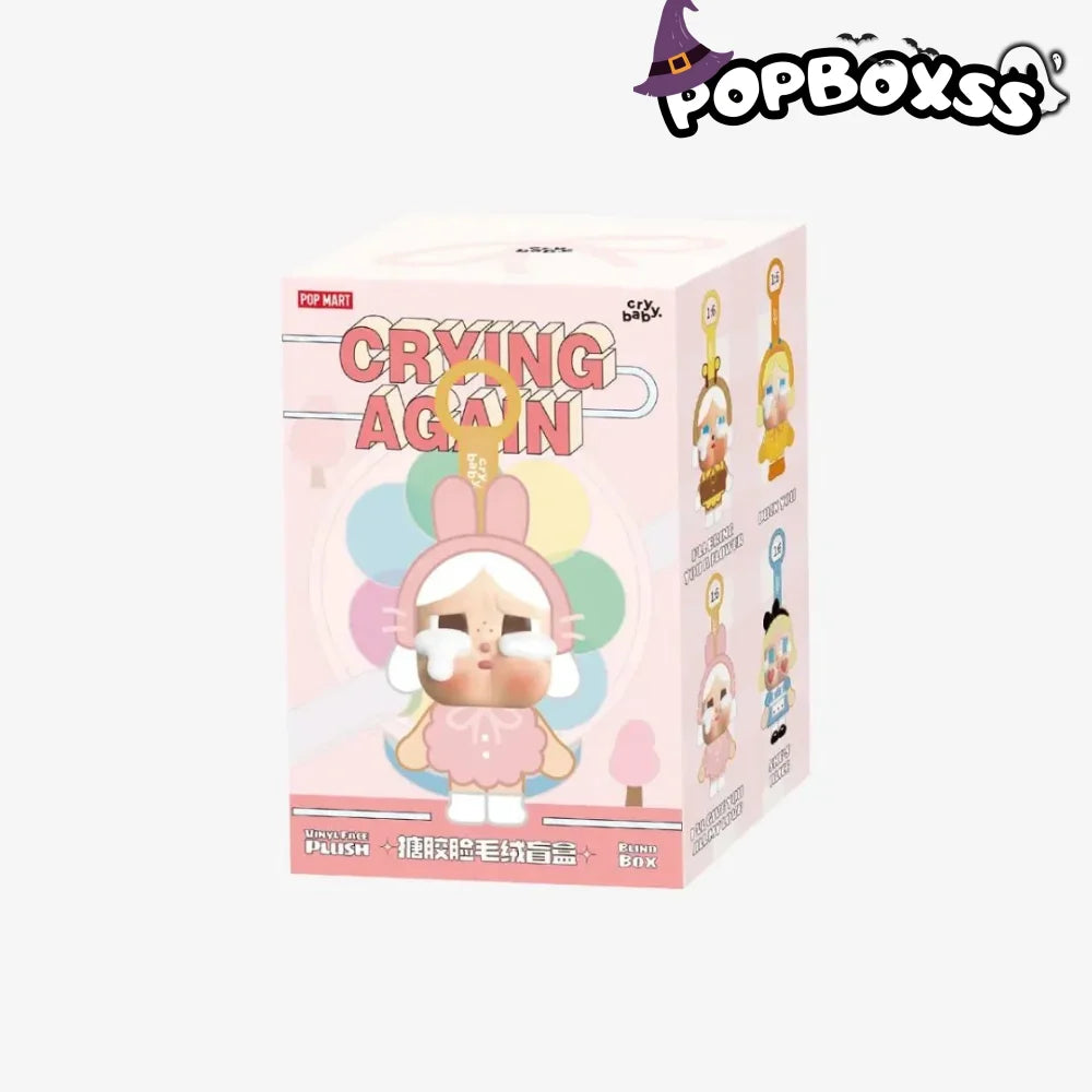 CRYBABY Crying Again Series - Vinyl Face Plush Blind Box - POP BOX