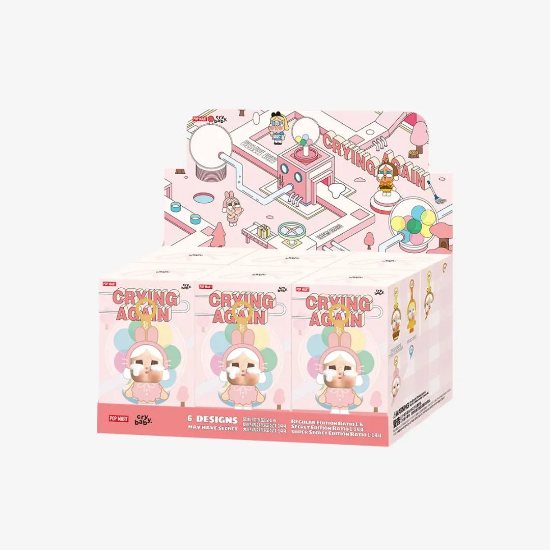 CRYBABY Crying Again Series - Vinyl Face Plush Blind Box - POP BOX