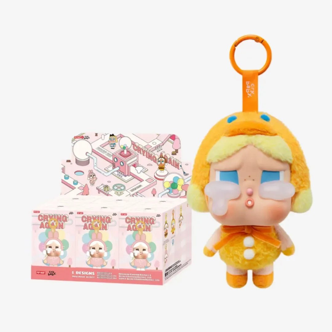 CRYBABY Crying Again Series - Vinyl Face Plush Blind Box - POP BOX