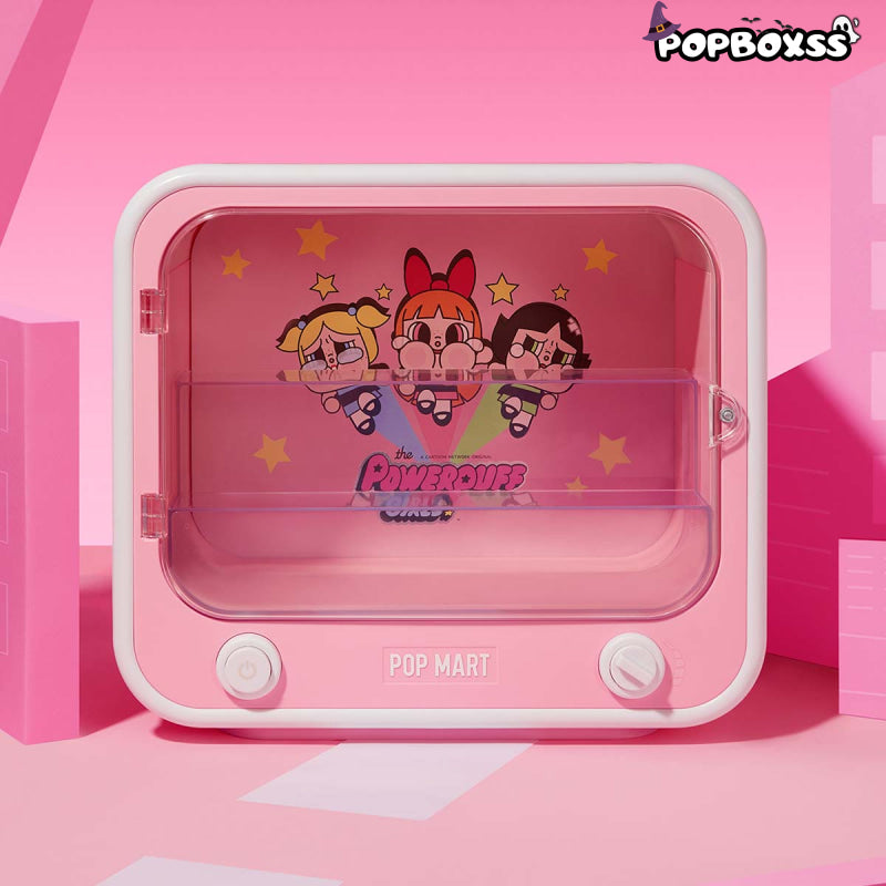 CRYBABY × Powerpuff Girls Series-TV Set Luminous Display Container