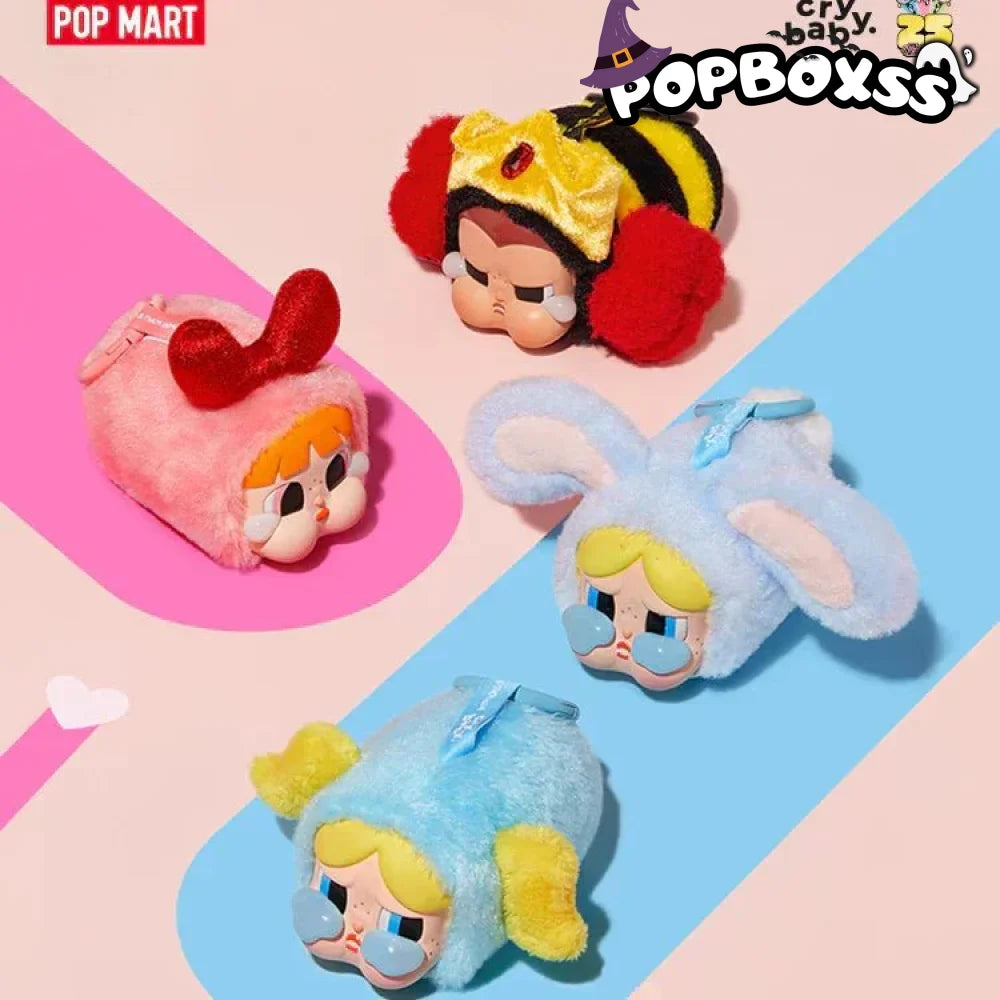 Crybaby Powerpuff Girls Vinyl Face Series Plush Dolls. Blind Box - POP BOX