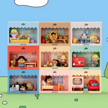 CRYBABY Sad Club Series Scene Sets. Blind Box - POP BOX