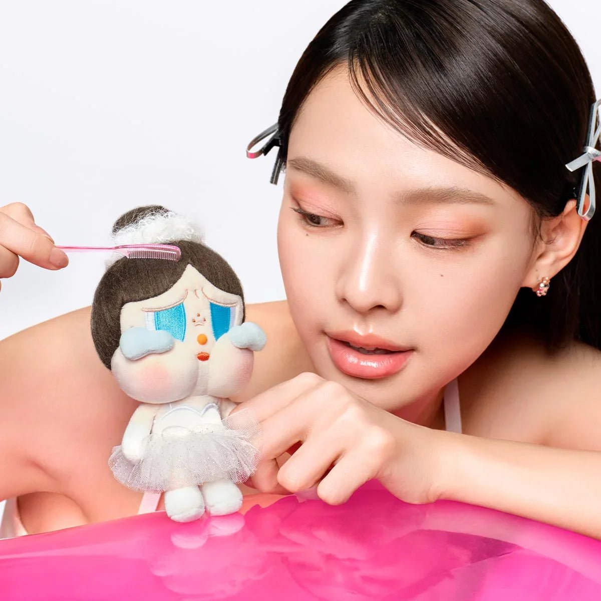 CRYBABY SHINY SHINY SERIES - Plush Pedant Blister Pack - POP BOX