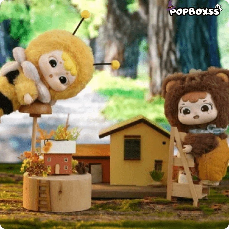 Dai's Animal Crazy Party Series Plush Dolls. Blind Box - POP BOX