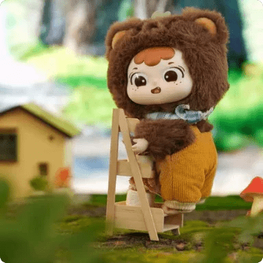 Dai's Animal Crazy Party Series Plush Dolls. Blind Box - POP BOX