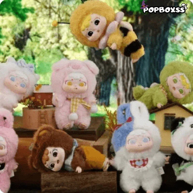 Dai's Animal Crazy Party Series Plush Dolls. Blind Box - POP BOX