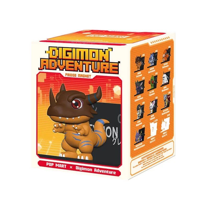Digiman Adventure Fridge Magnet Series Figures. Blind Box - POP BOX