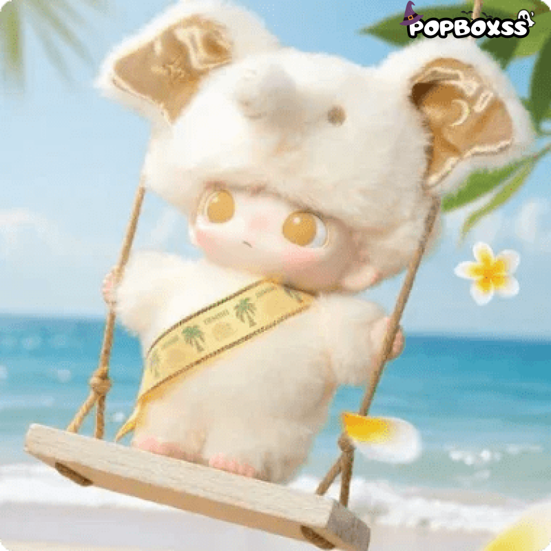 Dimoo Elephant Plush Hanging Card. Thailand Limited - POP BOX