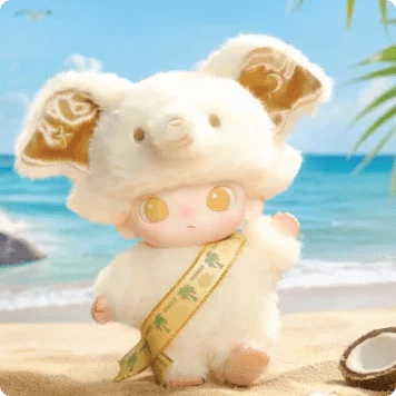 Dimoo Elephant Plush Hanging Card. Thailand Limited - POP BOX