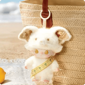 Dimoo Elephant Plush Hanging Card. Thailand Limited - POP BOX