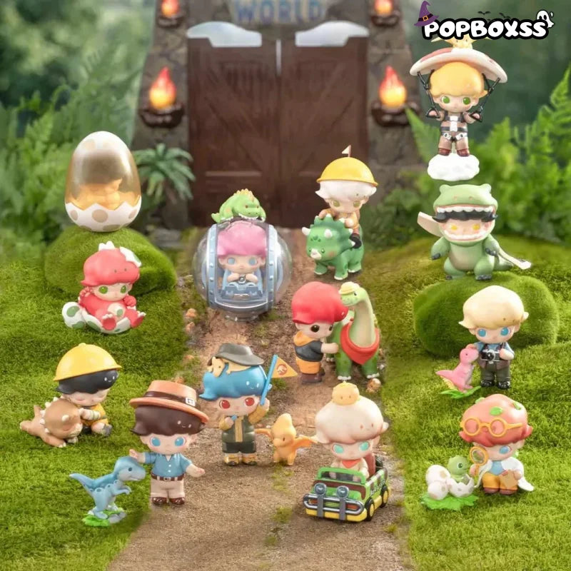 DIMOO Jurassic World Series Figures. Blind Box - POP BOX