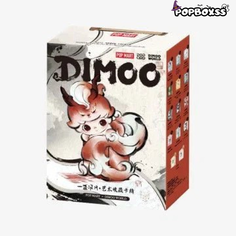 DIMOO Stories in the Cup Series Figures Art Collection Cards - POP BOX