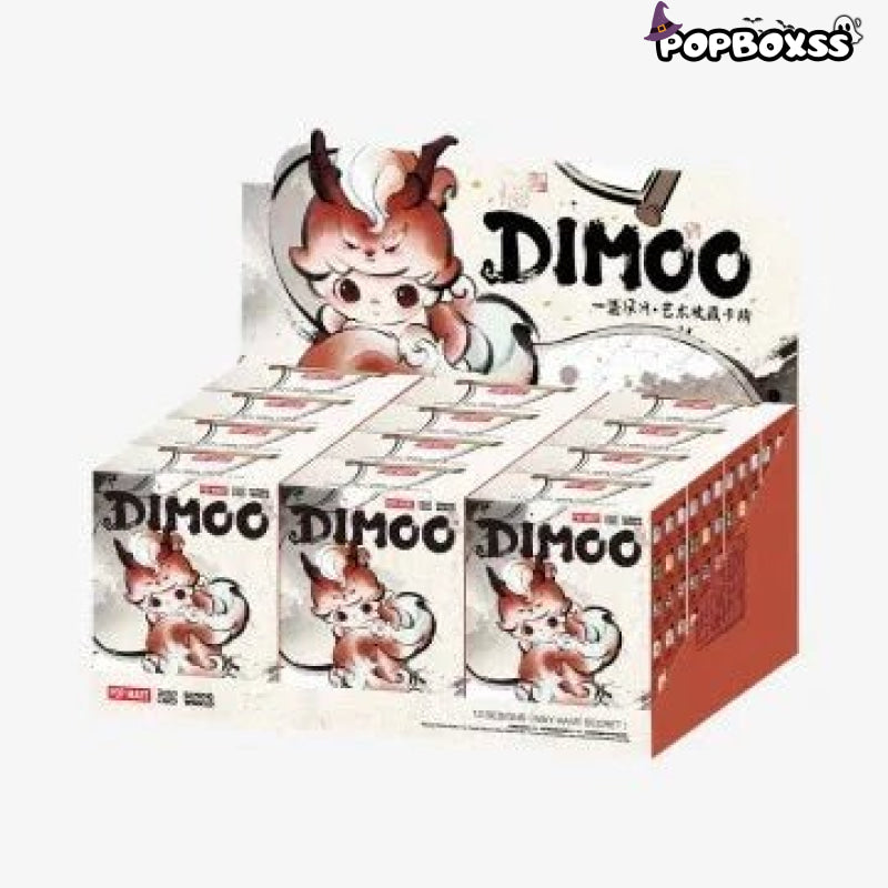 DIMOO Stories in the Cup Series Figures Art Collection Cards - POP BOX