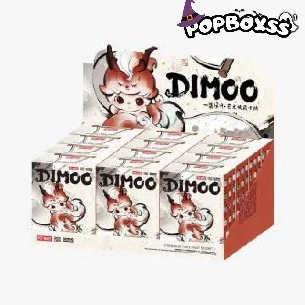 DIMOO Stories in the Cup Series Figures Art Collection Cards - POP BOX
