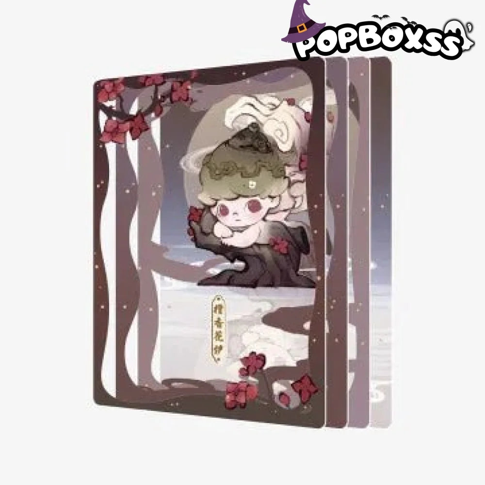 DIMOO Stories in the Cup Series Figures Art Collection Cards - POP BOX
