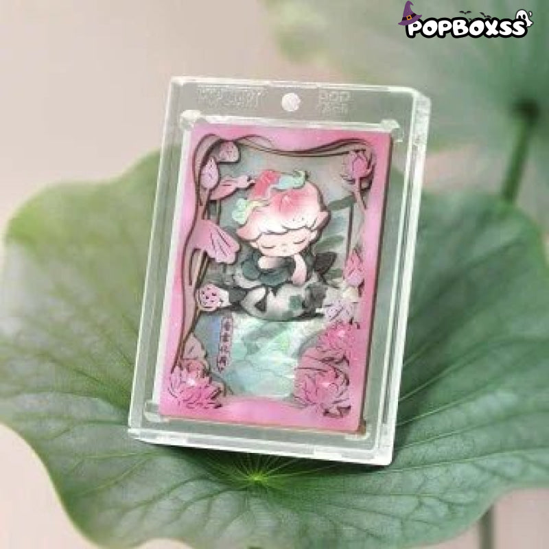 DIMOO Stories in the Cup Series Figures Art Collection Cards - POP BOX