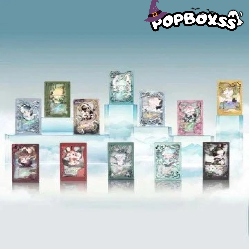 DIMOO Stories in the Cup Series Figures Art Collection Cards - POP BOX