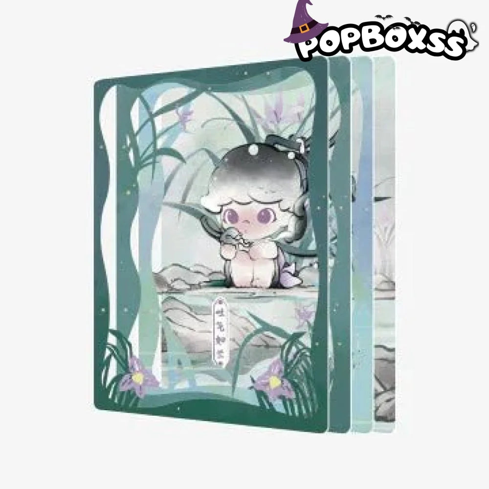 DIMOO Stories in the Cup Series Figures Art Collection Cards - POP BOX