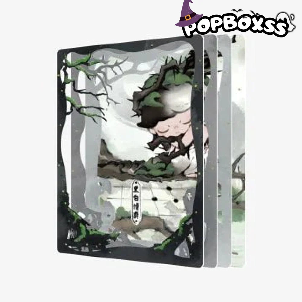 DIMOO Stories in the Cup Series Figures Art Collection Cards - POP BOX